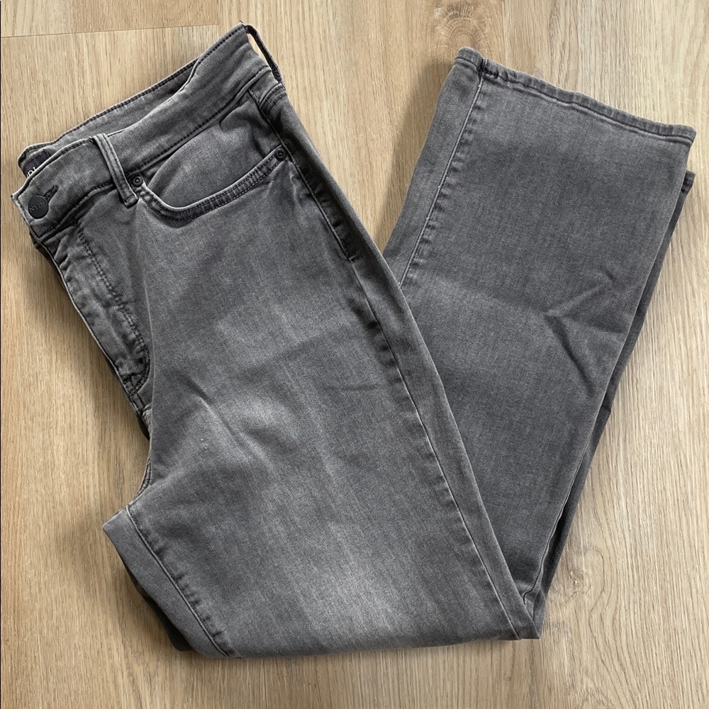 NYDJ Women's Gray ‘Marilyn Straight Sure Stretch’ Jeans